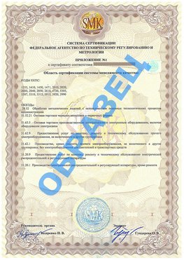 Приложение 1 Дзержинск Сертификат ГОСТ РВ 0015-002